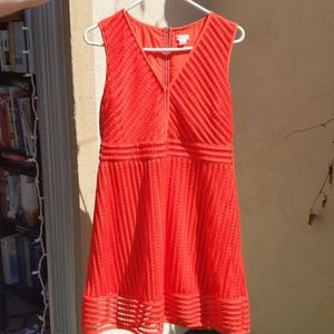Red J. Crew Dress